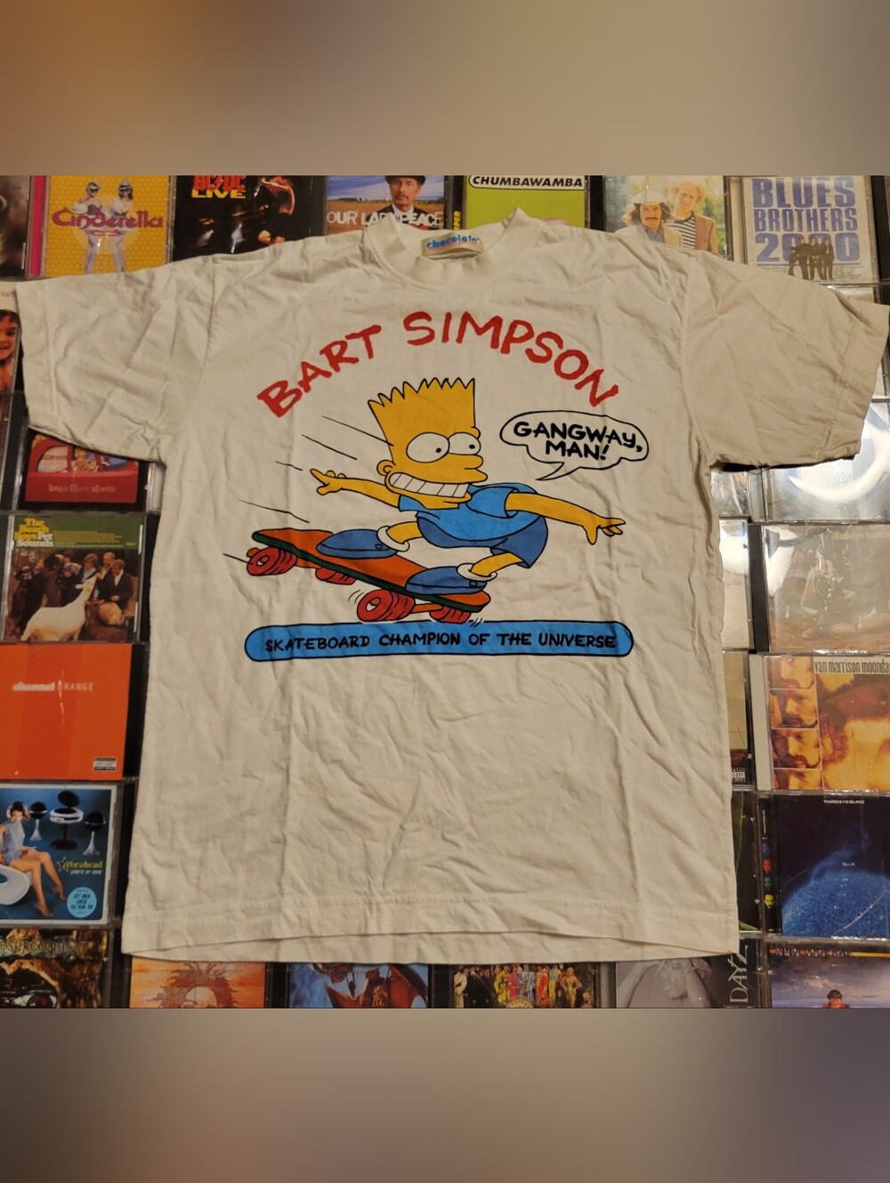 Vintage Chocolate X Bart Simpson Skateboard Tee